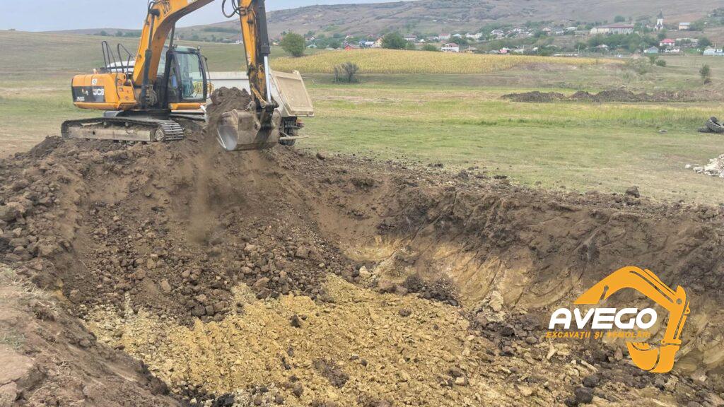 inchirieri excavatoare pe senile