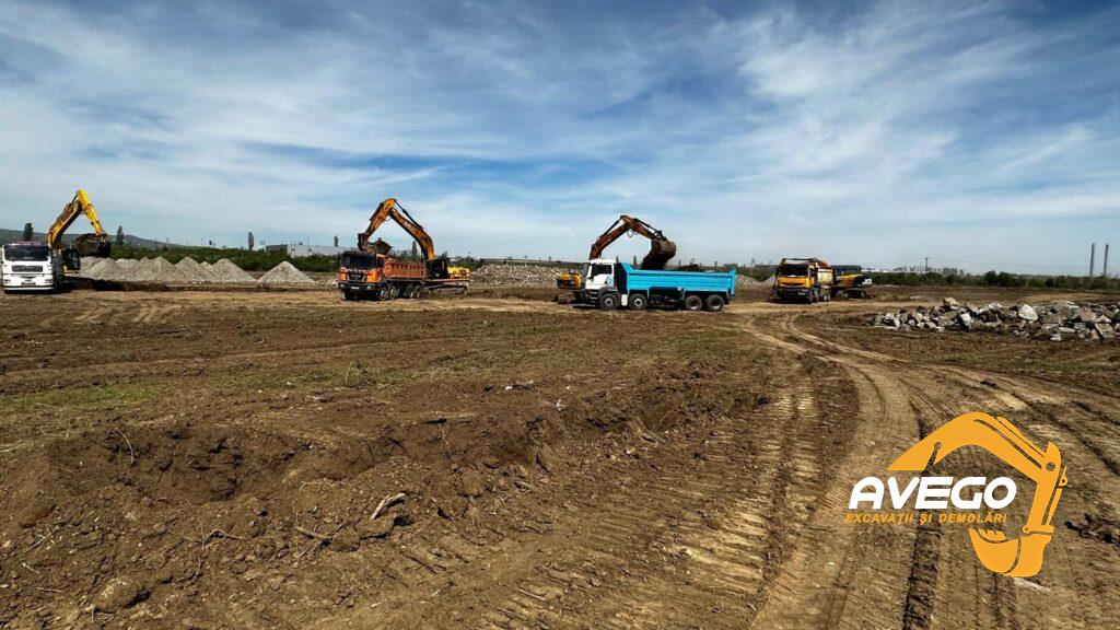 inchiriere excavatoare pe senile