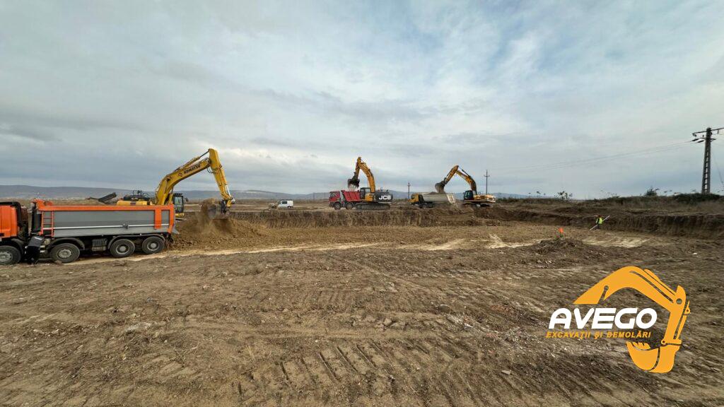 inchiriere excavatoare pe senile