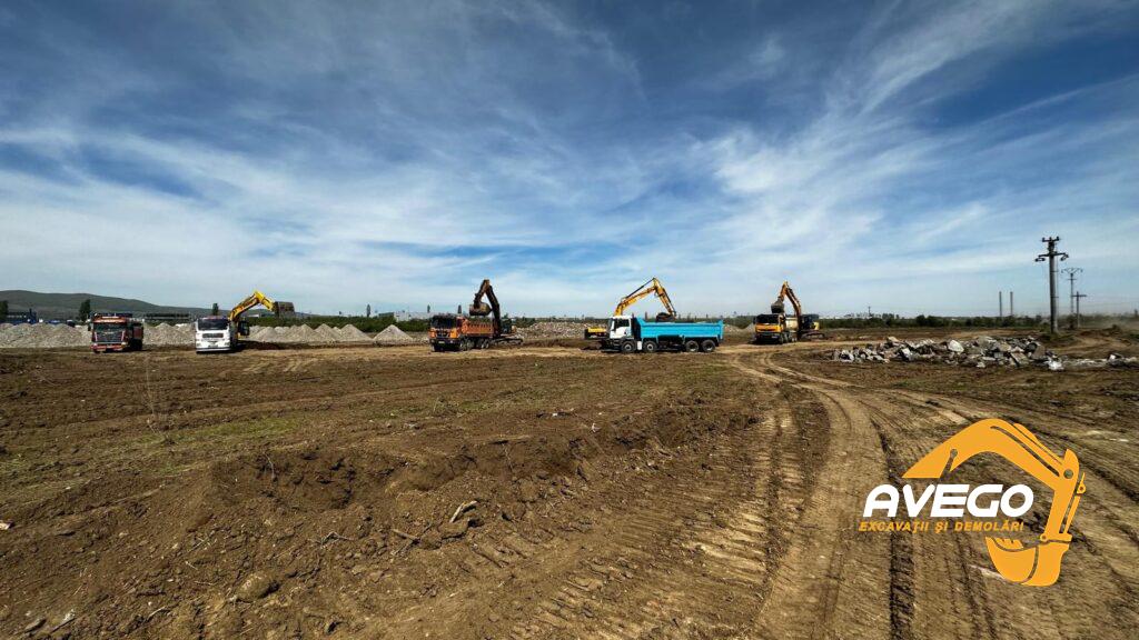 inchiriere excavatoare pe senile