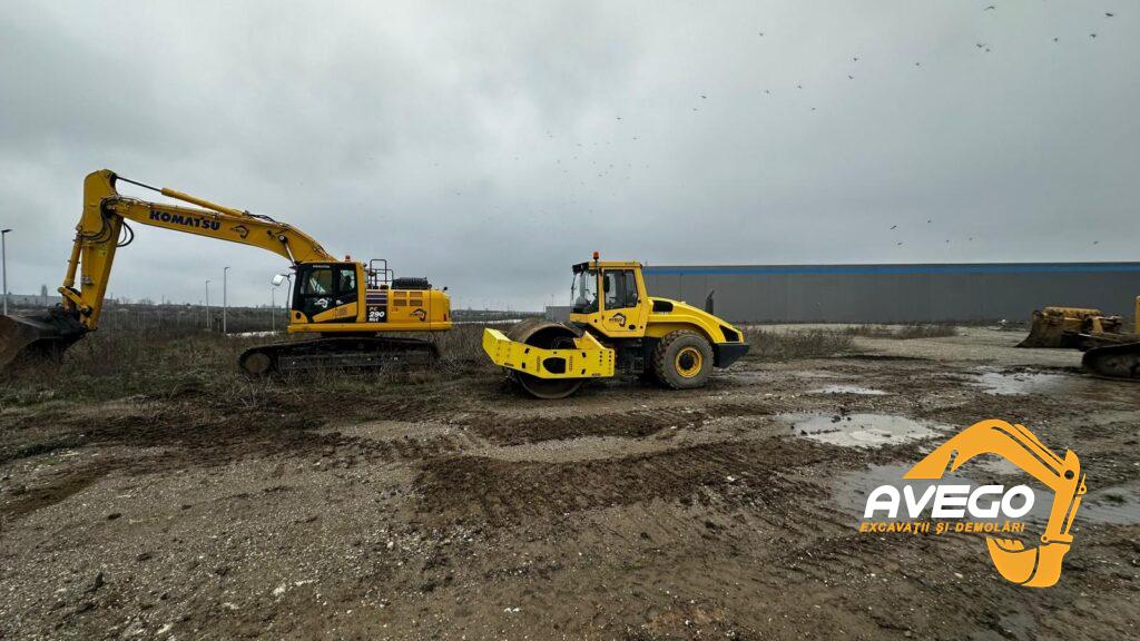 inchiriere excavator pe senile